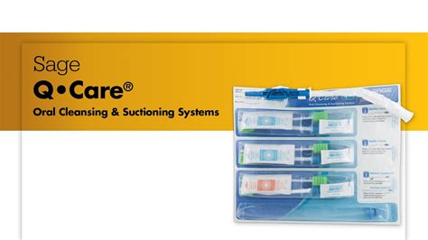 Qcare Oral Cleansing And Suctioning Systems Youtube