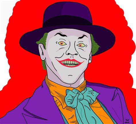 The Joker Jack Nicholson By Tylermirage On Deviantart