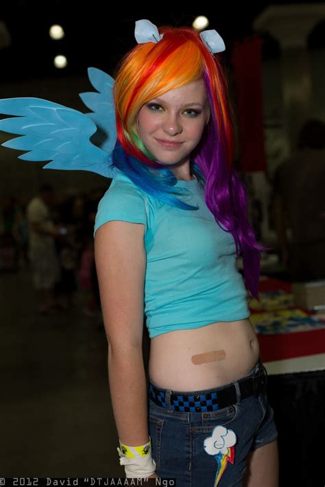 452297 Safe Artistflirty Fillies Rainbow Dash Human Belly