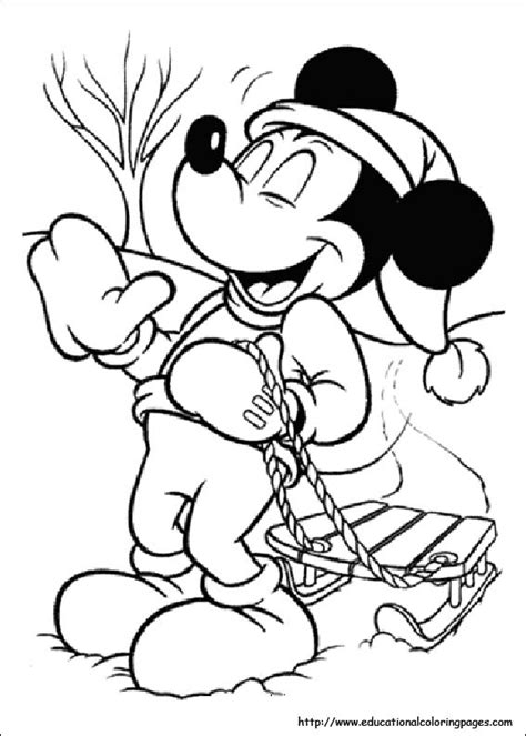 disney mickey mouse coloring pages