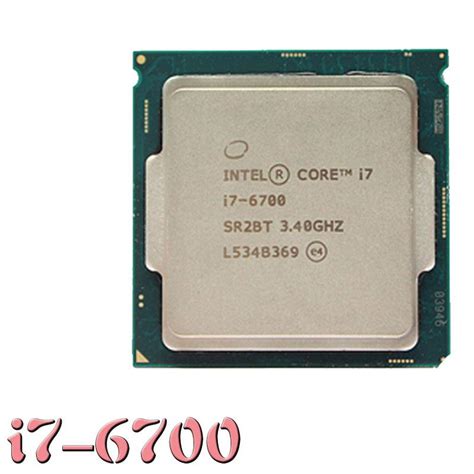 2017 Intel Core I7 6700 Processor Cpu34ghzddr4 2133mhz Works On Lga