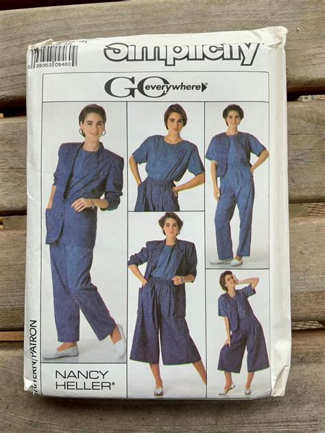 Simplicity 9337 Misses Uncut Factory Fold Sewing Pattern Size Etsy