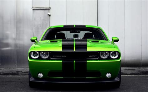 Green Dodge Challenger Wallpaper 1680x1050 17024