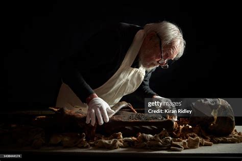 the director of the tutankhamun exhibition in dorchester examines the news photo getty images