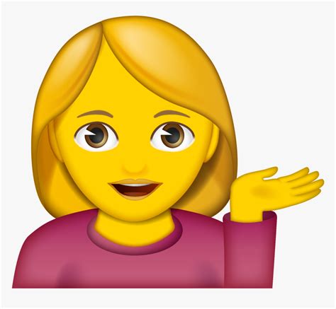 Emoji Woman Tipping Hand Png Transparent Png Transparent Png Image PNGitem