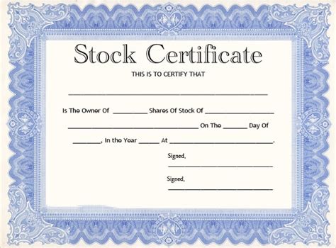 How do i request a stock certificate? 11+ Stock Certificate Templates | Free Printable Word & PDF Samples