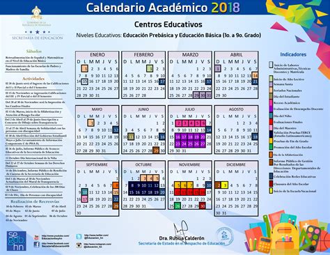 Calendario Calendario Academico Calendario Escolar Calendario