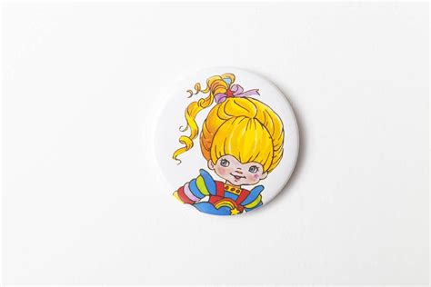 Rainbow Brite A Pocket Mirror Made From A Vintage Rainbow Etsy