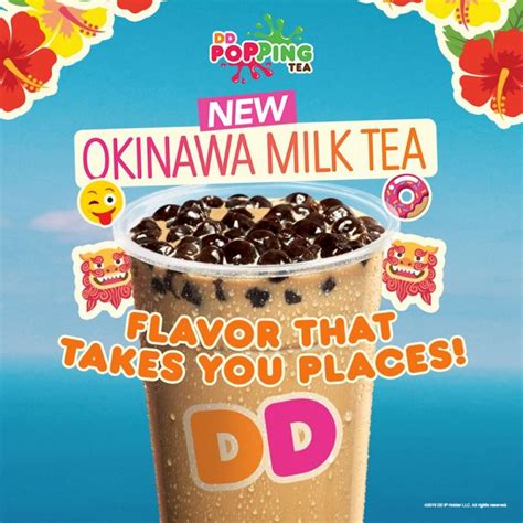 Lets Have Milk Tea At Dunkin Donuts