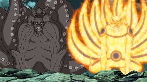 Why Is Naruto The Only One Who Just Has An Outline Of Kuramas Chakra