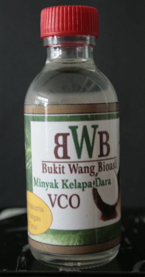 Jernih berkaca seperti warna kristal. Minyak Kelapa Dara
