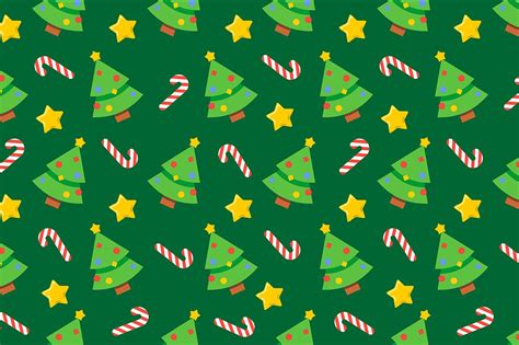 Seamless Vector Christmas Pattern Custom Designed Graphic Patterns