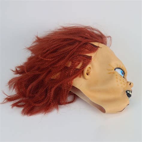 2021 Chucky Mask Childs Play Costume Masques Ghost Chucky Etsy
