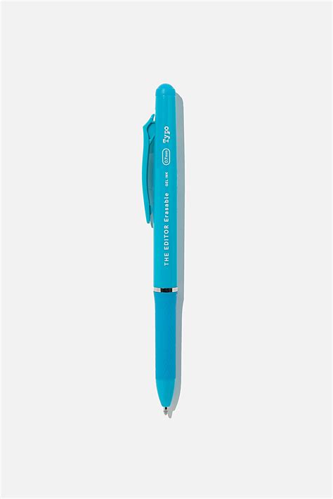 Erasable Ballpoint Pen Stationery Backpacks And Homewares Typo