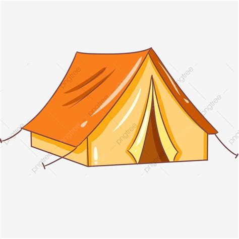Tente White Transparent Yellow Tent Beautiful Tent Tent Illustration