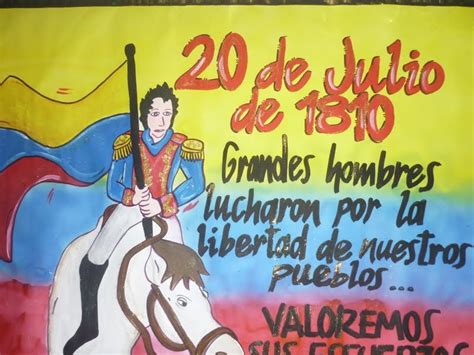 Los antecedentes del 20 de julio de 1810 son claramente los siguientes: BLOG ESCOLAR GARCIAMARQUINO: 20 de julio- DIA DE LA ...