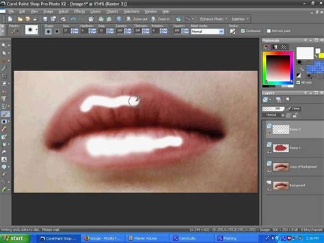 Heck even my dad was able to do it (with some help. Corel Paint Shop Pro Lipgloss Effect | Corel paint, Paint ...