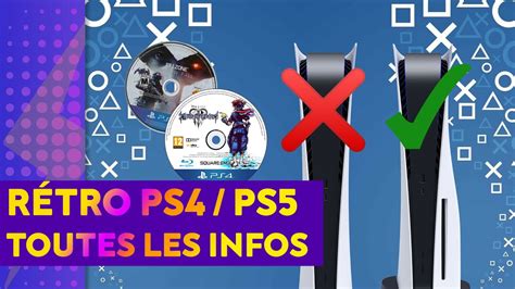 Rétrocompatibilité Ps4ps5 Toutes Les Infos 🔥 Youtube