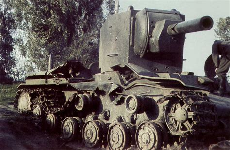 Kv 2 01b Kv 2 Model 1940 Eastern Front 1941 Source П Flickr