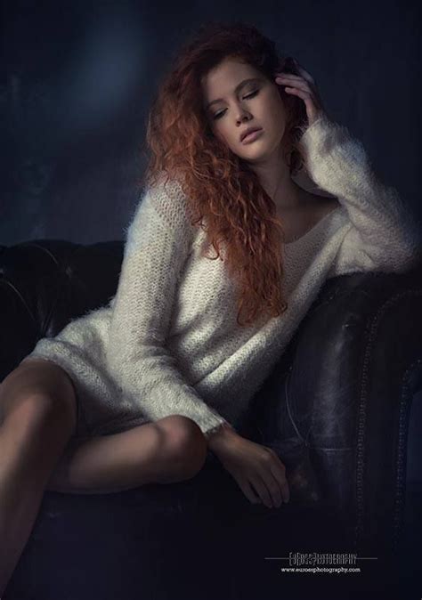 Heidi Romanova Redheads Freckles Portraits Gorgeous Redhead Angora