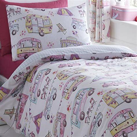 Choose from a variety of collections with duvet covers, pillowcases, and sheets. GLAMPING BEDDING OR CURTAINS CARAVAN CAMPER VAN RETRO ...