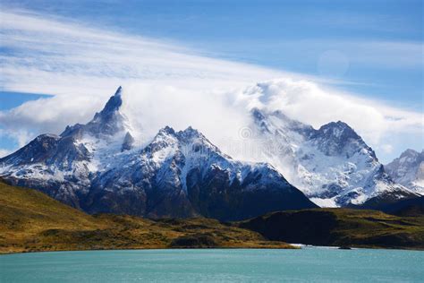 Patagonia Mountain In Chile Stock Image Image Of Wilderness Outdoors
