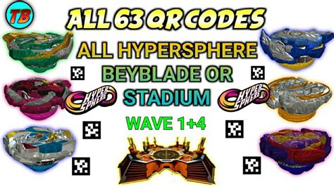 All Qr Codes All Hypersphere Beyblade Stadium Qr Codes Beyblade