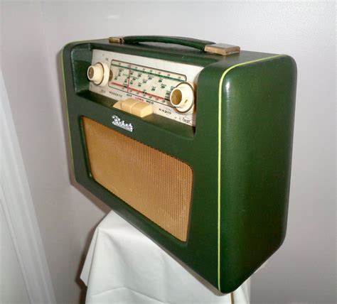 Vintage Original Roberts Rt7 Radio In Green Medium Wave And Etsy