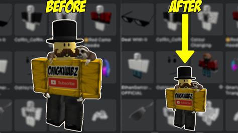 How To Make Your Avatar On Roblox Small