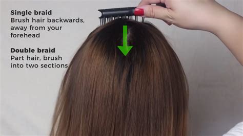 Brush your hair to make sure it is straight and ready for braiding. How to French Braid: 14 Steps (with Pictures) - wikiHow