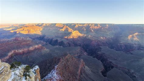 Winter And Snow In Grand Canyon National Park Arizona Image Free