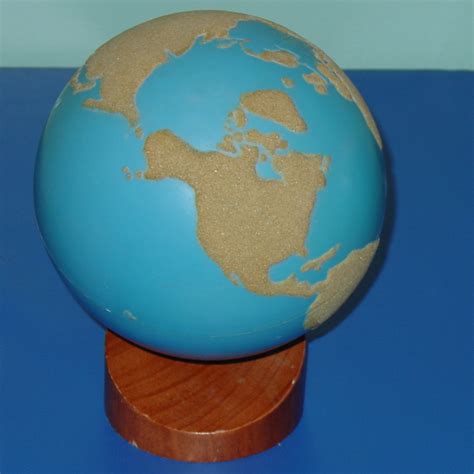 Filesandpaper Globe Montessori Album
