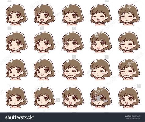 Top More Than 124 Anime Facial Expressions Chart Vn