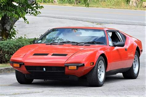 Pick Of The Day 1972 De Tomaso Pantera Italian American Sports Car