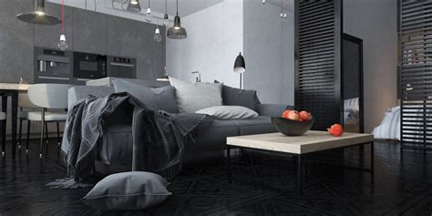Dark Themed Interiors Using Grey Effectively For Interior Design