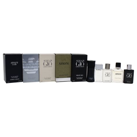 Giorgio Armani Variety For Men Mini Gift Set Armani Fragrance Armani