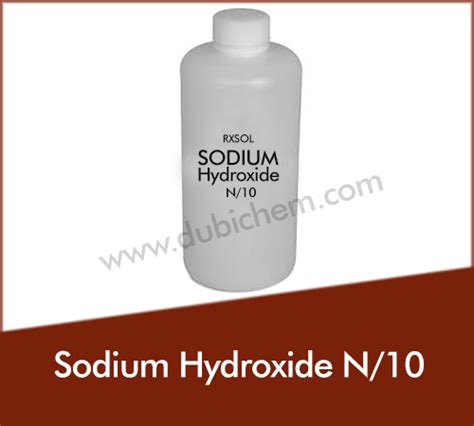 Sodium Hydroxide N10 Dubi Chem