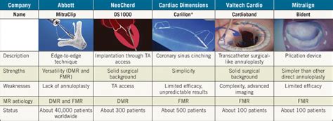 Transcatheter Mitral Valve Replacement Technologies Early Clinical