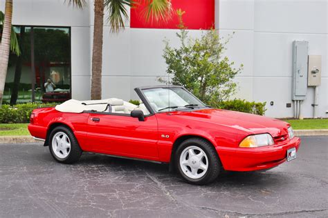 Used 1993 Ford Mustang Lx 50 Convertible For Sale 24900 Marino