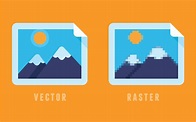 Qual è la differenza tra grafica vettoriale e raster? | Logaster