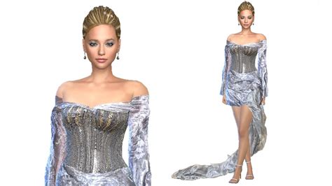 The Sims 4 Lili Reinhart The Met Gala 2018 Full Pack Dowload Vogue