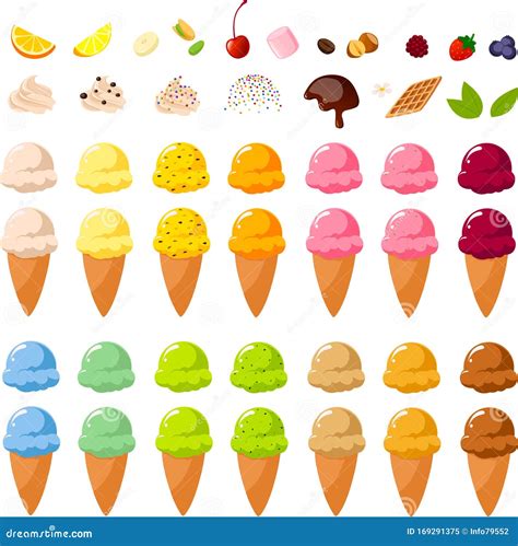 Ice Cream Toppings Clip Art