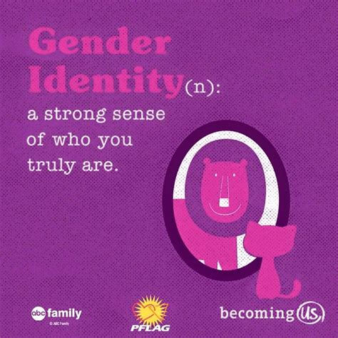 gender identity as defined by our friends at pflag national and straight for equality