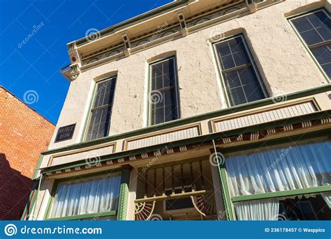 Old Storefronts Stock Image Image Of Americana Downtown 236178457