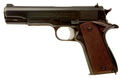 A Superb Boxed Deactivated Wwii Colt 1911 A1 Allied Deactivated Guns