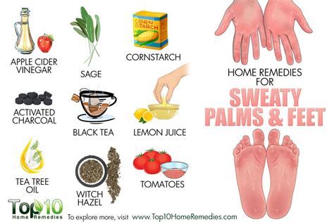 Home Remedies For Sweaty Palms And Feet Top 10 Home Remedies