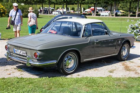 1967 Vw 1600 Typ 34 Karmann Ghia Coupé Rear View 1960s Paledog