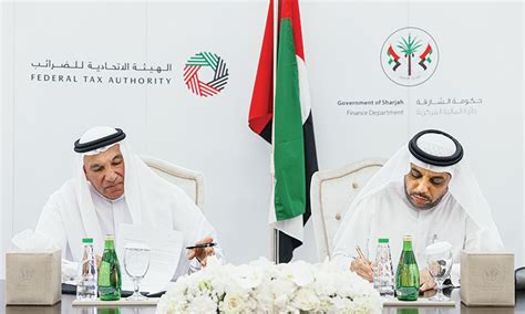 Sharjah Finance Department Fta Sign Mou To Strengthen Cooperation