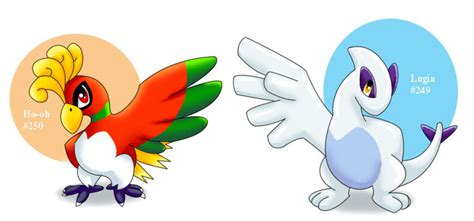 Baby Lugia And Ho Oh Bird Type Pokemon Photo 10288424 Fanpop