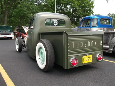 Studebaker Pickup Truck Retro Classic Custom Hot Rod Rods